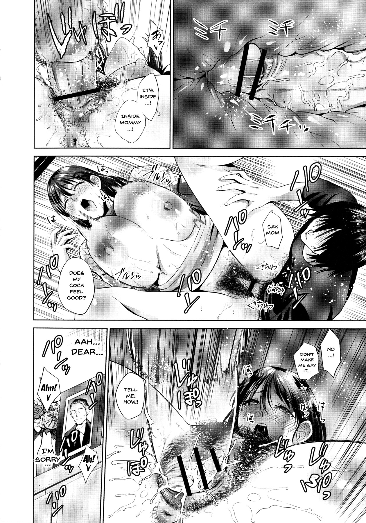 Hentai Manga Comic-The Day I Connected With Mom Ch.1-4-Read-94